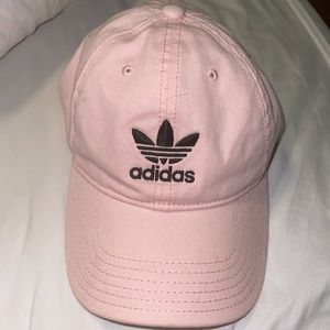 Light pink adidas adjustable hat